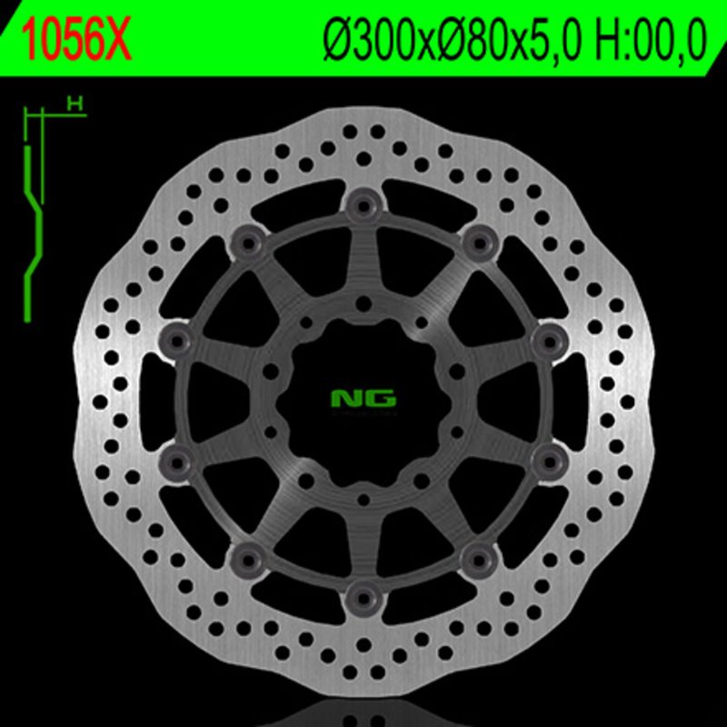 NG BRAKE DISC 1056X