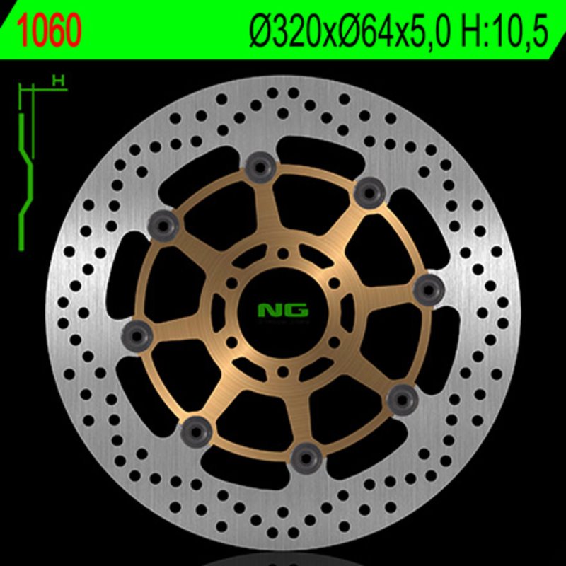 NG BRAKE DISC 1060