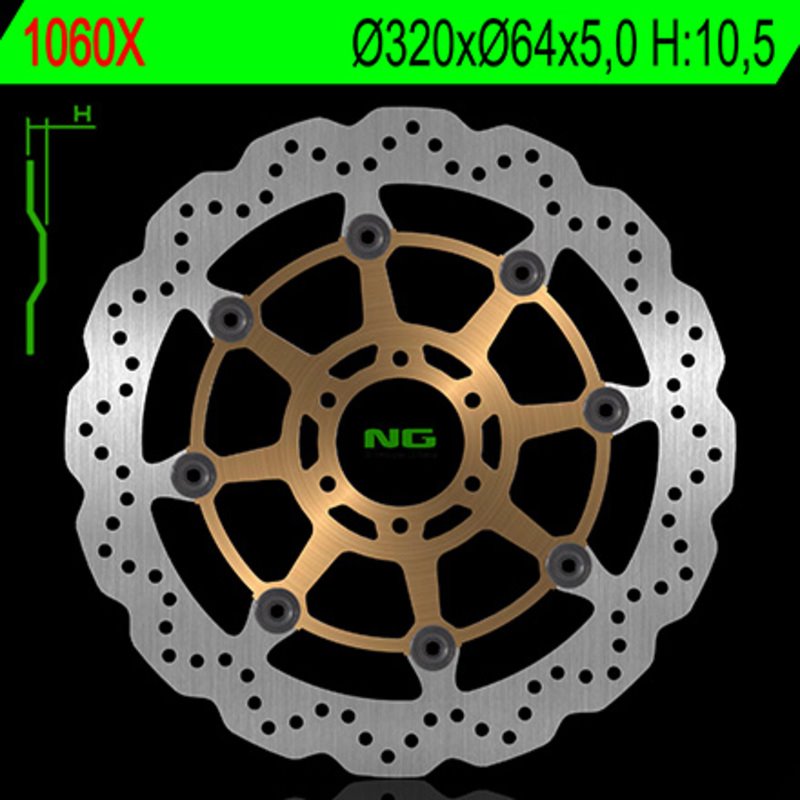 NG BRAKE DISC 1060X