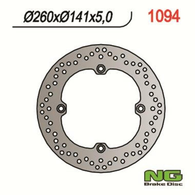 NG BRAKE DISC 1094