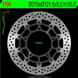 NG BRAKE DISC 1104