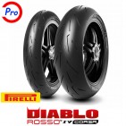 Neumaticos de moto racing Pirelli rosso 4 Corsa